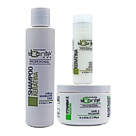 Kit Labonte Shampoo De Keratina+vitamina E+keratina