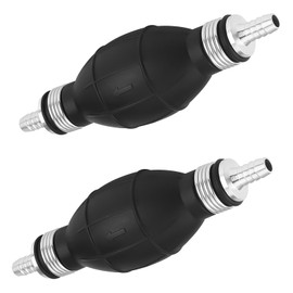 2Pcs Boat Primer Bulb Boat Fuel Line Primer Bulb Fuel Primer Bulb 1/4 Marine Gasoline Petrol Diesel Pump For Marine Boat Accessories (1/4-Inch 6MM) (6mm 1/4inch)