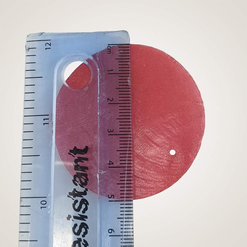 VIE Naturals Capiz Shell Discs with 2 holes - 45
