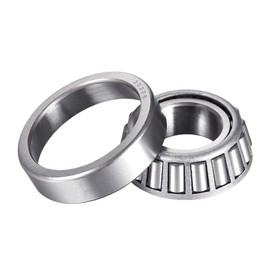 sourcing map 30205 Tapered Roller Bearings Cone with Cup, 25mm Inner Diameter 52mm OD 17mm Thickness Wheel Bearing