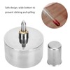 Fyearfly Stainless Steel Alcohol Lamp, 400 ml Bunsen Burner, Alcohol