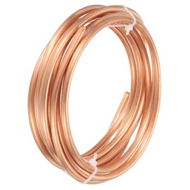 DMiotech 4mm x 5mm Long 3.0 M Refrigerator Copper Pipe Flexible Tubing for Compression, Air Conditioner Air Assist