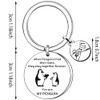 AMZQ You Are My Penguin Anniversary Keyring Gifts Cute Valentine