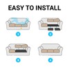 2Pcs Sofa Cushions Support for Sagging Seat, High-Density Under Couch