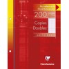 Clairefontaine 4411C Pack of 5 x 200 copies Double-Punched 17