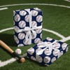 RUSPEPA Baseball Wrapping Paper Roll for Boys, Mini Roll, Classic