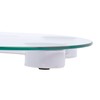 Bodico Modern and Sleek Tempered Glass Bathroom Digital Body Scale,