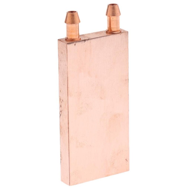 zalati Copper Cooling Block Water Cooling Heatsink DIY Warm Heat