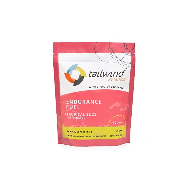 Tailwind Nutrition Cafeína Endurance Fuel Tropical Buzz 30 Servicios