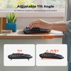 MEETION Wave Ergonomic Split Keyboard with Separate Numeric Keypad