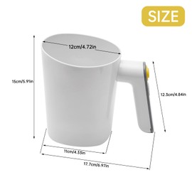Battery Operated Electric Flour Sifter for Baking, Electric Flour Sifter Handheld Cooking Baking Tool for Cooking/Pastry, Flours Sieve for Baking (SIZE:1 Pc)