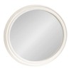 Kate and Laurel Mansell Oval Wall Mirror, 24 x 30,