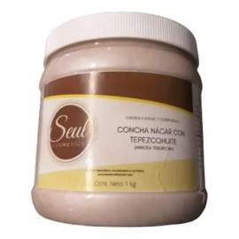 Concha Nacar Con Tepezcohuite 1 Kilo La Original ENVASE DE PLASTICO                                                                                   