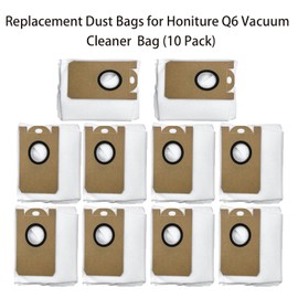 Replacement Dust Bags for Honiture Q6 / Q6 Pro / Q6 SE Vacuum Bag Accessories (10 Pack)