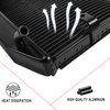 Aluminum Cooling Radiator Replacement for Yamaha YZF R6 2003-2004 R6S