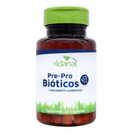 Pre Probioticos 30 Cap Vidanat