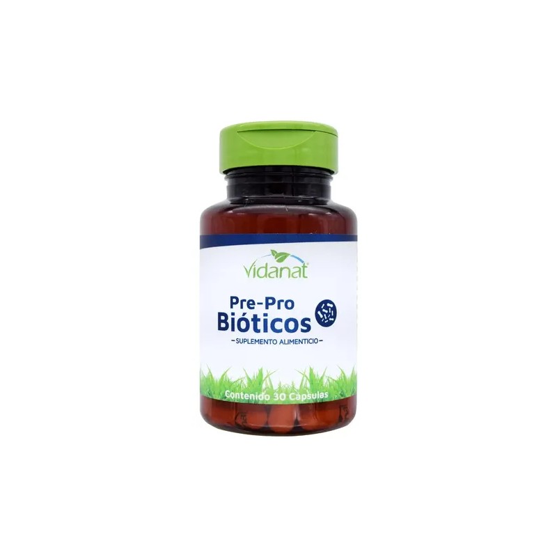 Pre Probioticos 30 Cap Vidanat