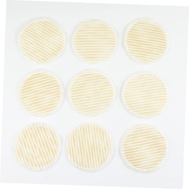 Mikinona 12pcs Bamboo Fiber Makeup Remover Pads Double Layer Reusable Facial Wipes Khaki Sky Blue Pink Gentle Cleansing for All Skin Types for Travel Daily Use