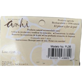 Lufa Estropajo Zacate Exfoliante – Esponja Natural 100% Biodegradable