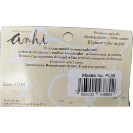 Lufa Estropajo Zacate Exfoliante – Esponja Natural 100% Biodegradable