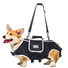 Dog Lift Harness with Handle - Dog Support Harness for Back Legs, Comfortably Supports Dogs with Hip and Back Leg Joint Injury, Help Senior Disabled and Dysplasia Dogs for Walking, XL