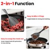 Meat Chopper Spatula Ground Beef Potato Masher Hamburger Smasher Tool