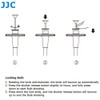 JJC High Quality Mechanical Locking Camera Shutter Release Cable with