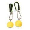 Climbing Pull Up Hand Grips Ball Set with Webbing Buckle