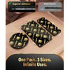 PHIXBEAR 12 Sets Industrial Strength Hook and Loop Strips with