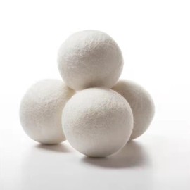 Wool Dryer Balls, 6 Pack, Reusable Natural Fabric Softener, Laundry Balls for Pet Hair