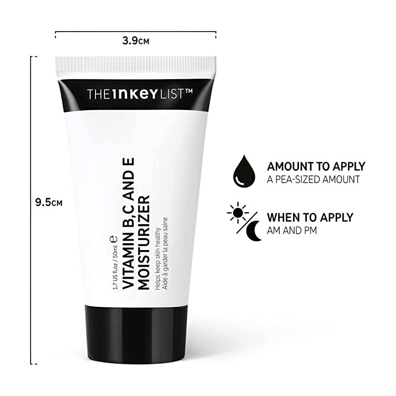 The INKEY List, Vitamin B, C and E Moisturizer, hidratante