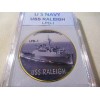 US NAVY - USS Raleigh (LPD-1) Challenge Coin