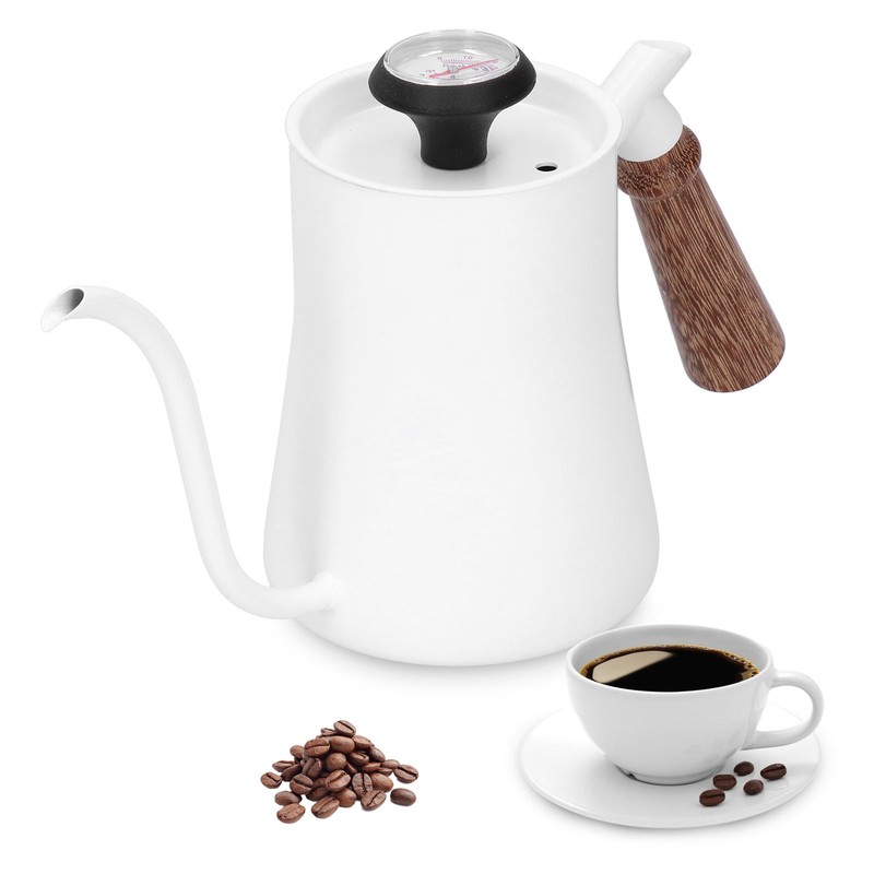 Coffee Pot 650ml Stainless Steel Long Narrow Spout Coffee Kettle