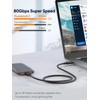 CableCreation 80Gbps USB 4 Cable 3.3FT, 120Gbps Bandwidth, 8K 60Hz