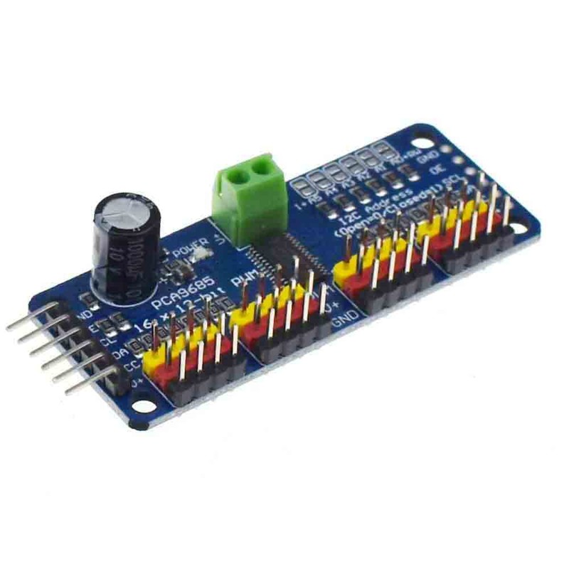 2pcs PCA9685 16 Channel 12-bit PWM Servo motor Driver I2C