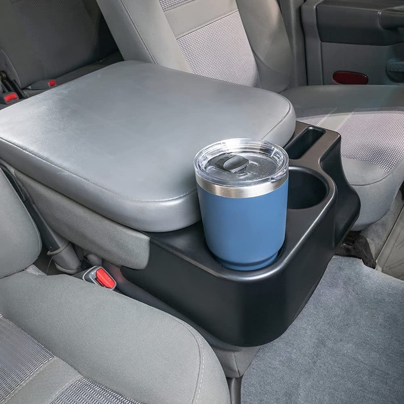 GlowShift Cup Holder Add-On Center Console Attachment Compatible with Dodge