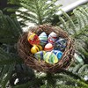 HDCRYSTALGIFTS Crystal Eggs Easter Eggs Handmade Tiny Eggs Decorative Home