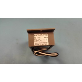 TAMURA ELECTIC WORKS Counter E-406 ( 12V 0.8W ) 15 C.P.S. (NEW) NEVER USED... MADE BY TAMURA ELECTRIC