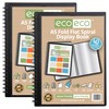eco-eco A5 Display Book 50% Recycled 40 Pocket Foldable Flat
