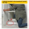 Cabinet Door Installation Positioner, Adjustable Cabinet Hardware Jig, Versatile Hardware