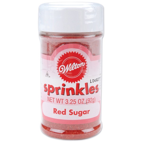 Wilton Sprinkles, Red Sugar, 3.25 Ounces