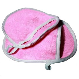 U & U UNIQUE UTILITIES Microfiber Kids Baby Bath Sponge Loofah (Pink) - Pack of 2