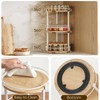 YATINEY 3-Tier Lazy Susan Organizer, Rotating Spice Rack, Spinning Organizer,