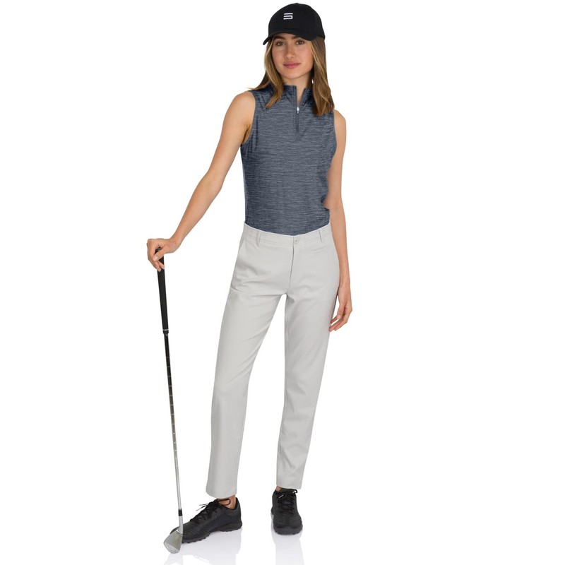 Pants Golf Links Ankle Length, Silver Grey, 4