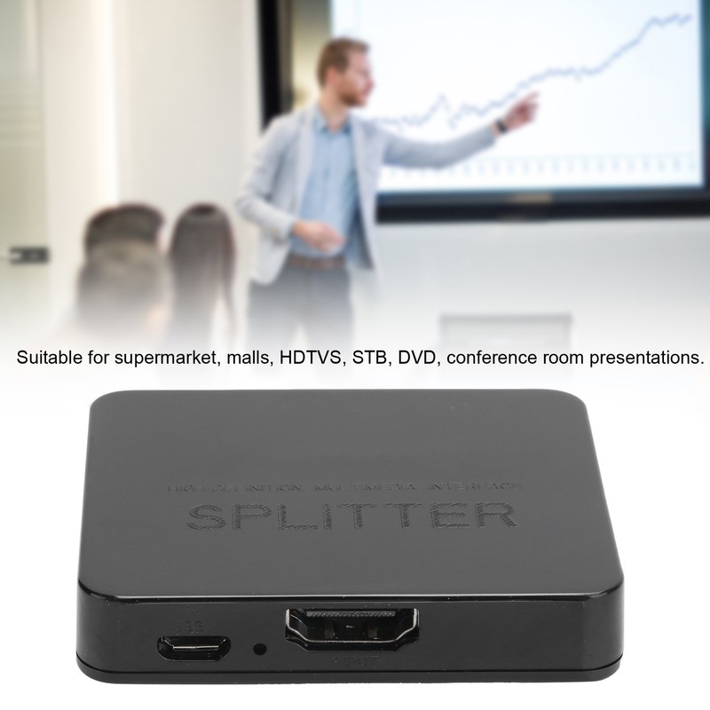 4K HDMI Splitter 1080P HDCP Switcher Separation Amplifier 1 In