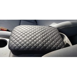 it's us Center Console Lid Armrest Cover for Toyota Tacoma 2005–2015 | Premium Synthetic Leather Console Cover Protector | Non‑Slip, Scratch & Pet‑Resistant Interior Accessory