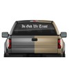 Sticky Creations in God We Trust Decal Sticker Windshield Window