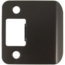 Round Corner Extended Lip Strike, 2-1/4" x 1-3/4", (2-1/4" Overall Length), Oil-Rubbed Bronze by Stone Harbor Hardware