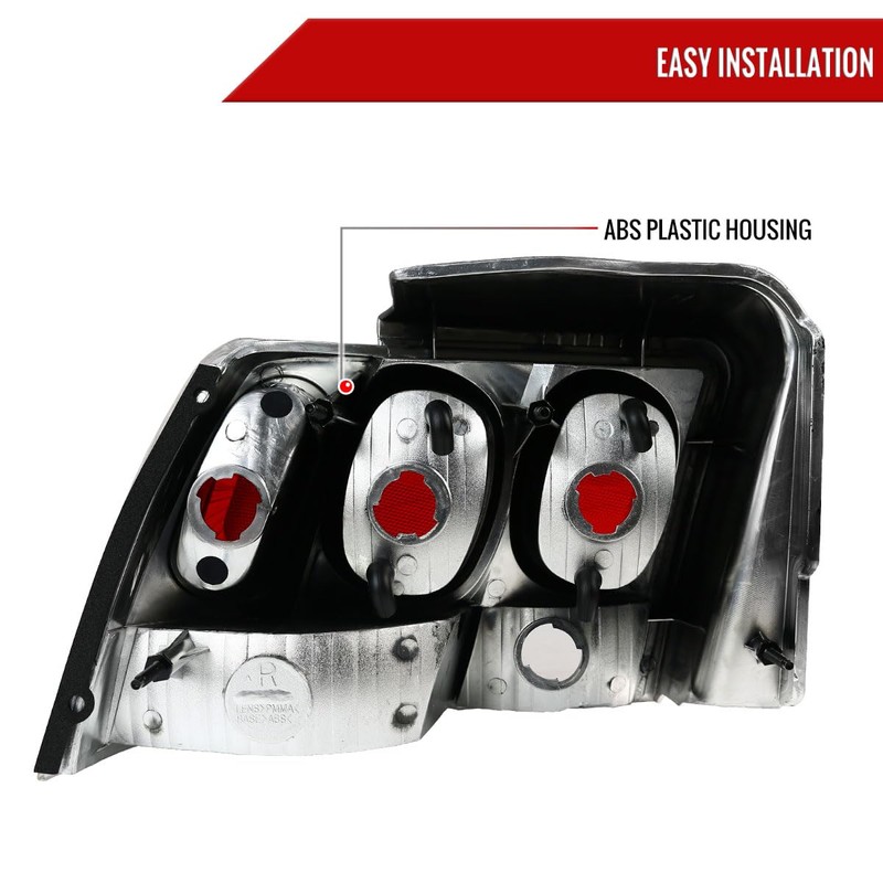 ALTEZZA TAIL LIGHT CHROME Made for and Compatible with 99-04