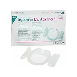 Tegaderm IV Transparent Adhesive Advanced Securement Dressing, 50 Count